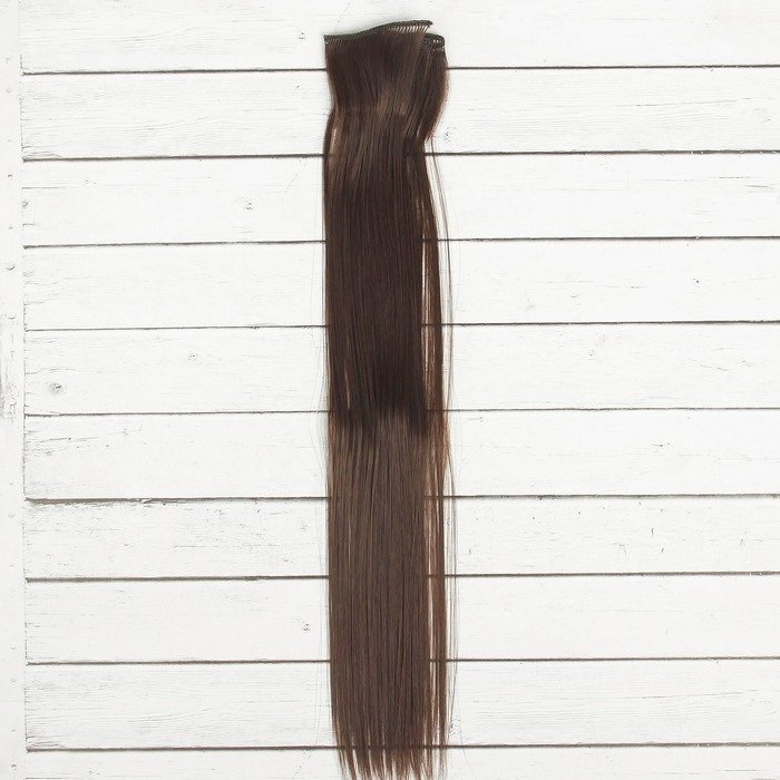 Волосы - тресс для кукол «Прямые» длина волос: 40 см, ширина: 50 см, №4