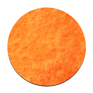 Фетр листовой жесткий 1мм 20х30см, цвет 022 Светло-Оранжевый