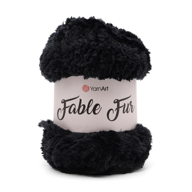 Пряжа YarnArt Fable Fur 100% микрополиэстер 100 гр/100м, цвет: 988