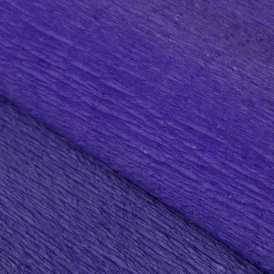Бумага крепированная, цвет фиолетовый, 50 см х 2,5 м 