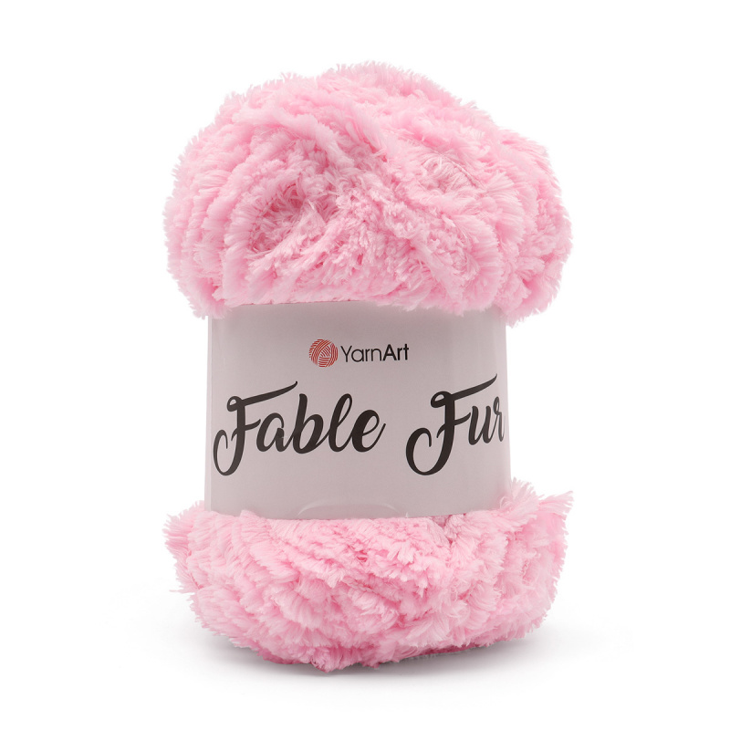 Пряжа YarnArt Fable Fur 100% микрополиэстер 100 гр/100м, цвет: 977