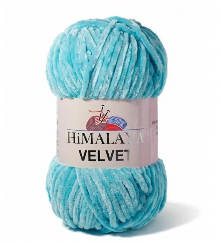 Пряжа Himalaya Velvet 100% микрополиэстер 100 гр/120м, цвет: 90035