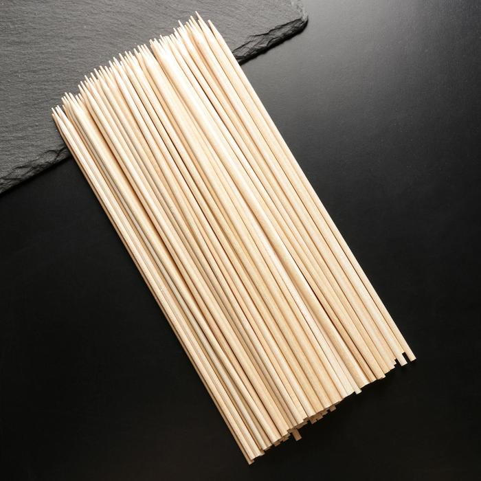 Шпажки деревянные Magistro, 20×0,3 см, по 100 шт, берёза