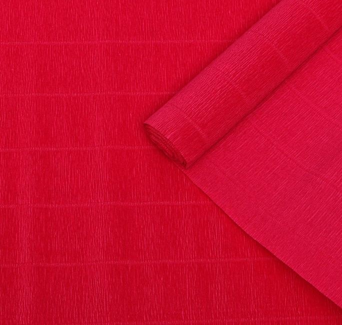 Бумага гофрированная Cartotecnica Rossi, светло-вишневая 582, 0,5 х 2,5 м