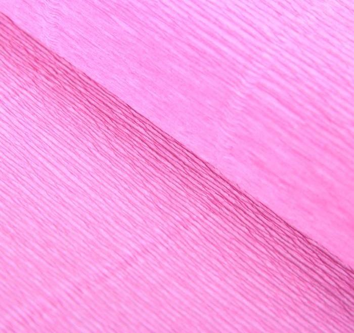 Бумага гофрированная Cartotecnica Rossi, розовая 554, 0,5 х 2,5 м