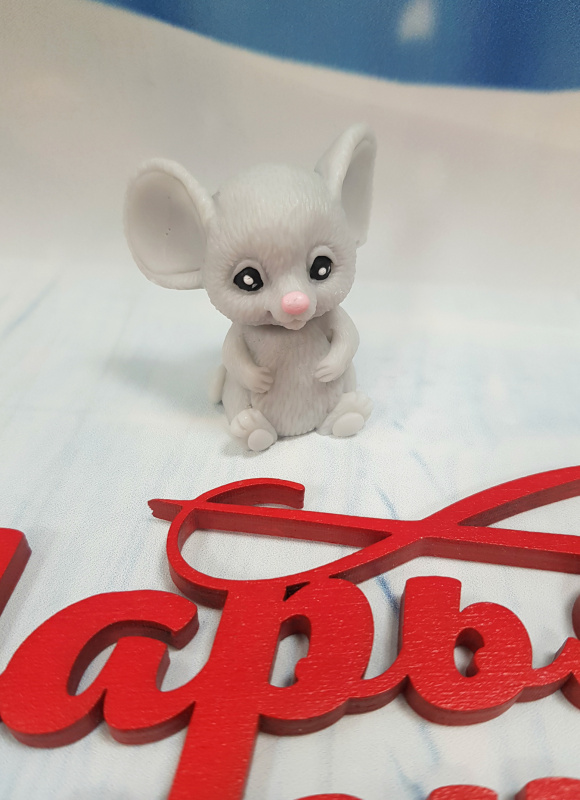 Сувенирное мыло ручной работы: Мышонок маленький