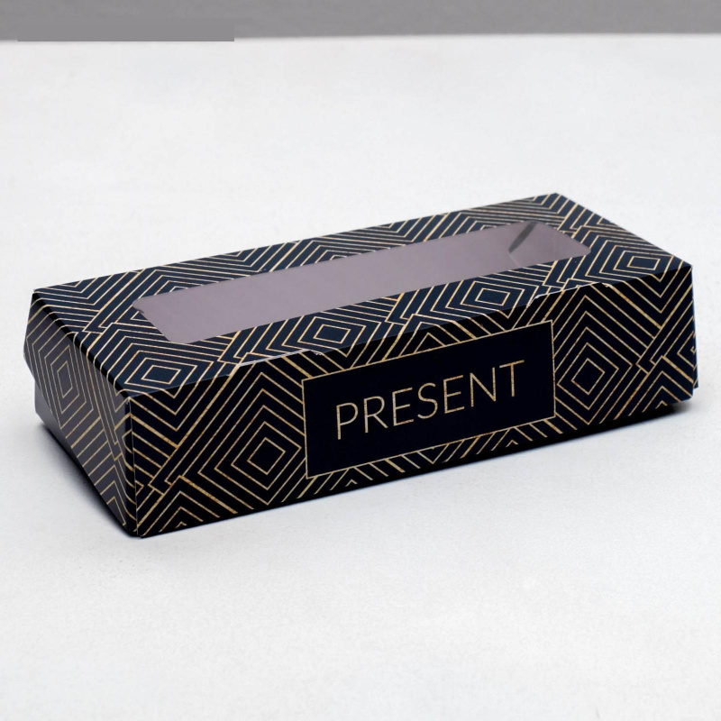 Коробка складная «Present», 17 × 7 × 4 см