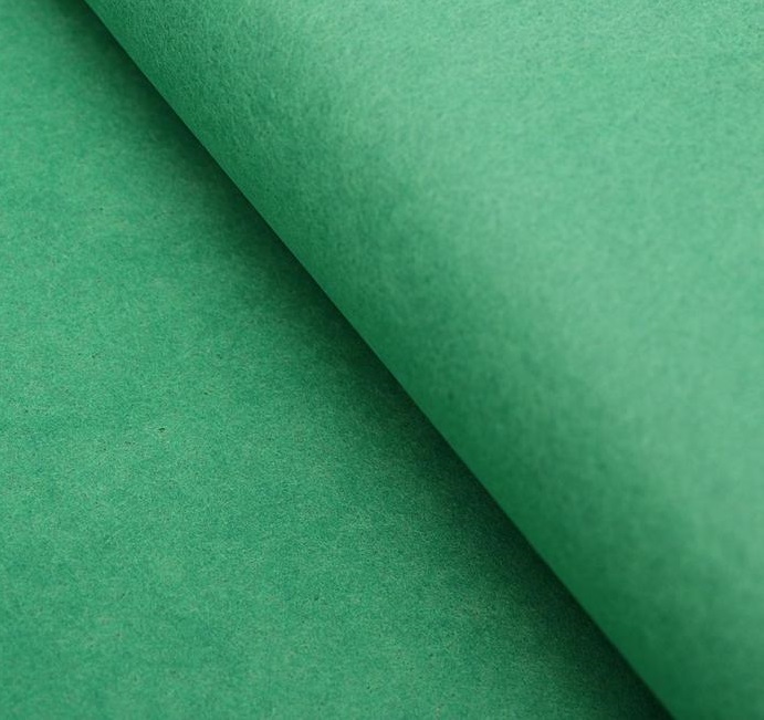 Бумага тишью, цвет зеленый, 50 х 66 см